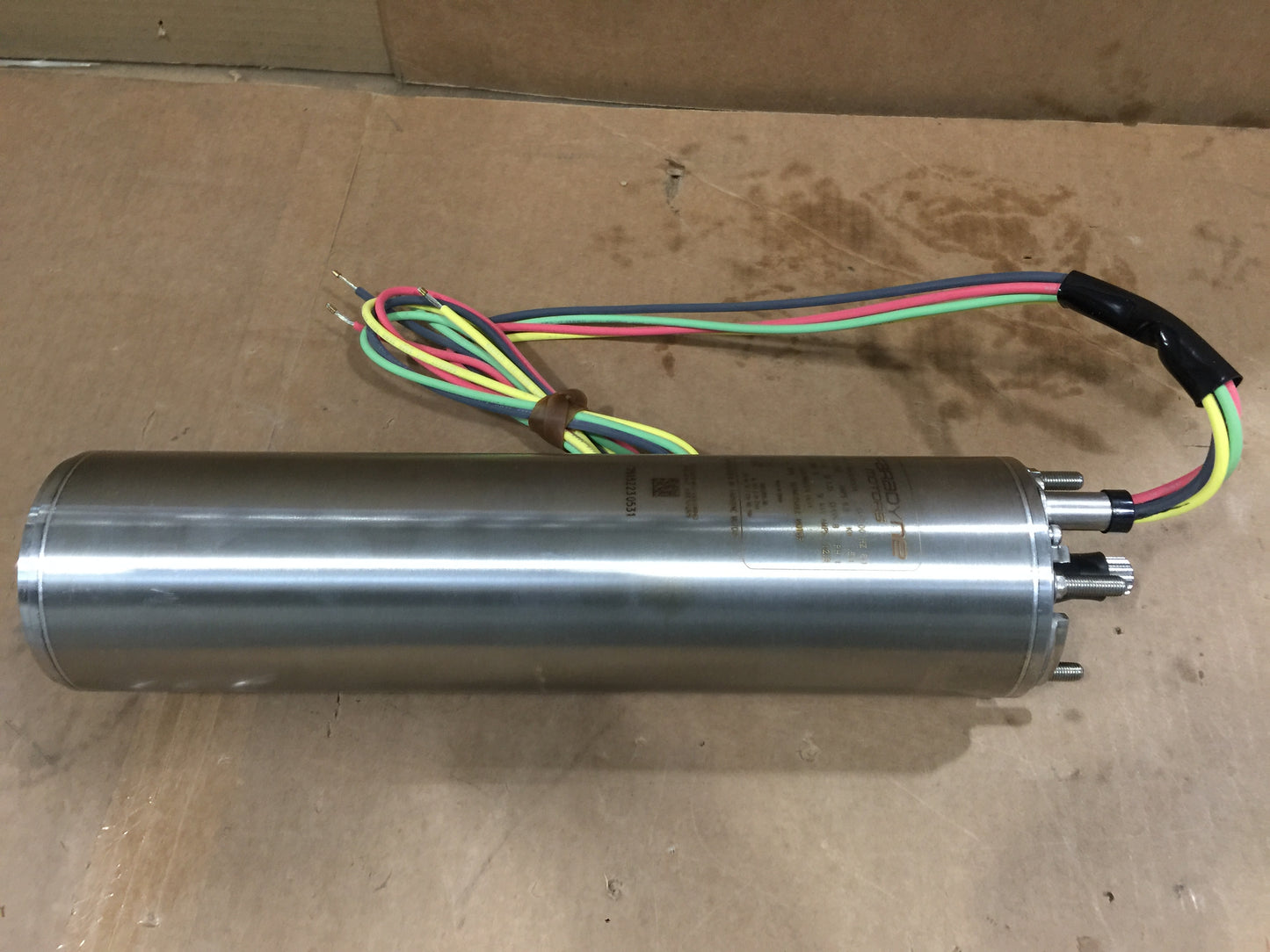 2 HP SUBMERSIBLE ELECTRIC PUMP MOTOR; 230/60/1, RPM 3450, 9.9 AMPS, 1.50 KW