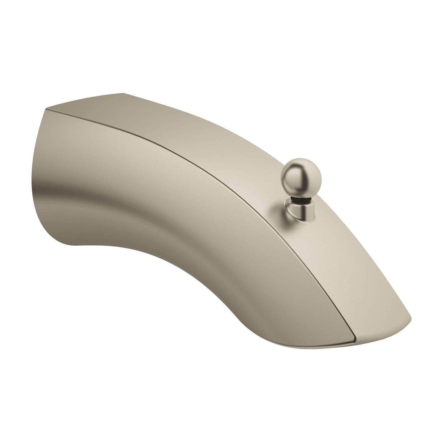 EUROSMART DIVERTER TUB SPOUT BRUSHED NICKEL