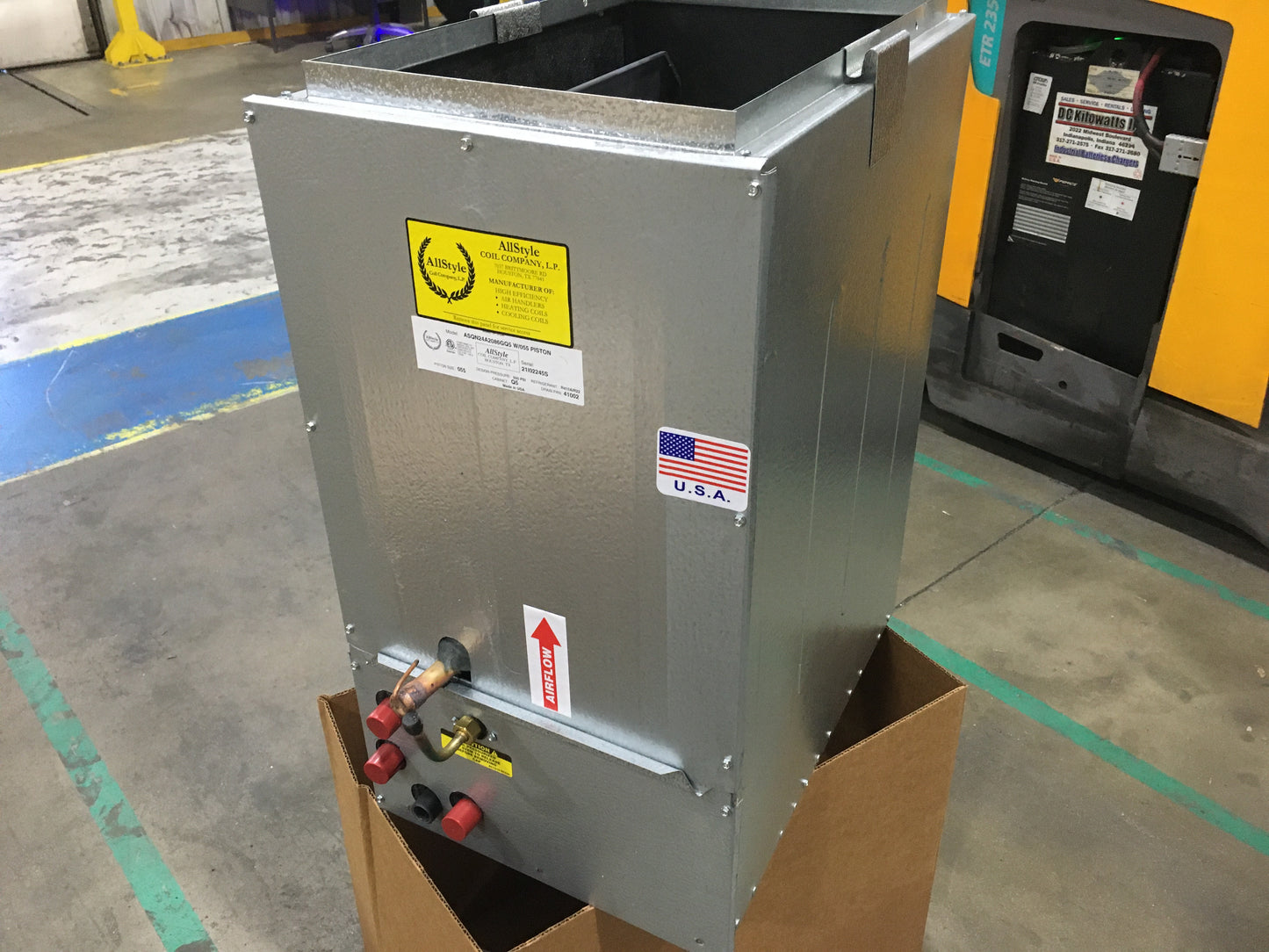 1 1/2-2 TON AC/HP UPFLOW/HORIZONTAL LEFT CASED ALUMINUM "A" COIL, R-22/R-410A CFM 800