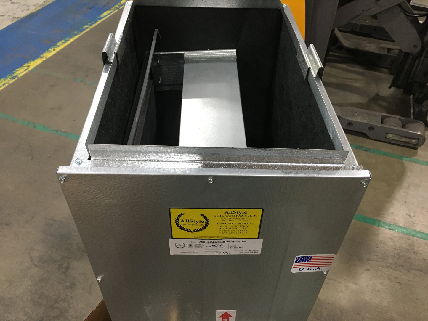 1 1/2-2 TON AC/HP UPFLOW/HORIZONTAL LEFT CASED ALUMINUM "A" COIL, R-22/R-410A CFM 800