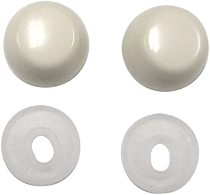 BOLT CAP KIT 128, CANVAS WHITE,    SOLD AS 2 PER BAG