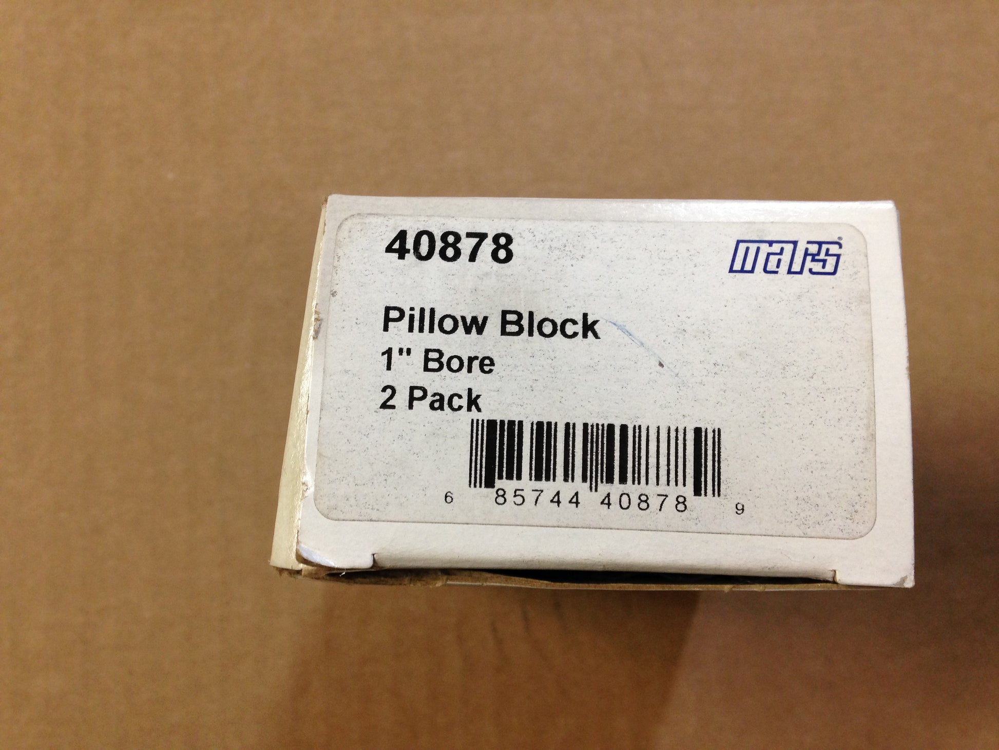 1"BORE PILLOW BLOCK BEARING, SOLD AS 2 PER BOX