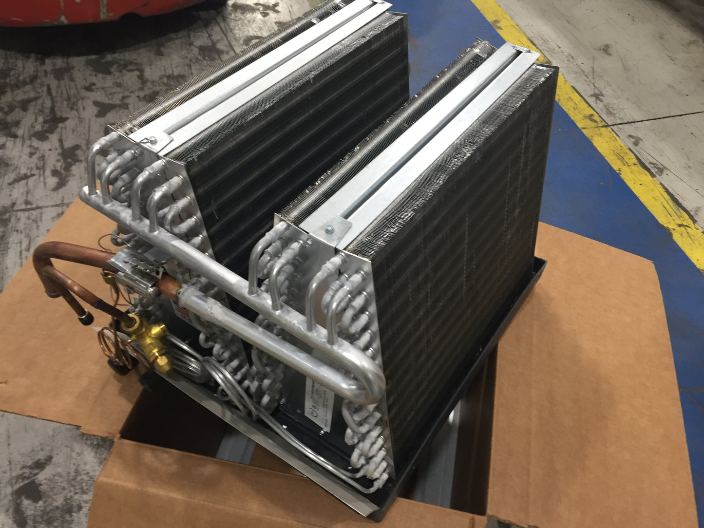 2 TON AC/HP UPFLOW/DOWNFLOW UNCASED MANUFACTURED HOUSING ALUMINUM "A" COIL; R-410A/R22