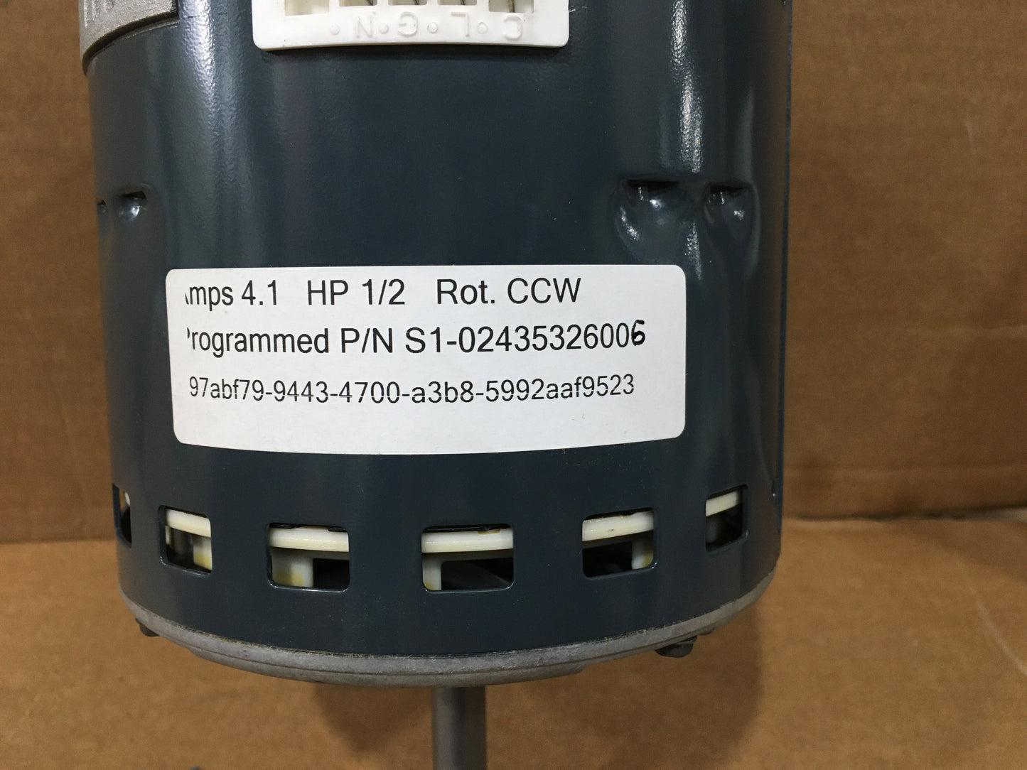 1/2HP ECM DIRECT DRIVE BLOWER MOTOR 208-230/50-60/1 RPM:1050/VARIABLE SPEED