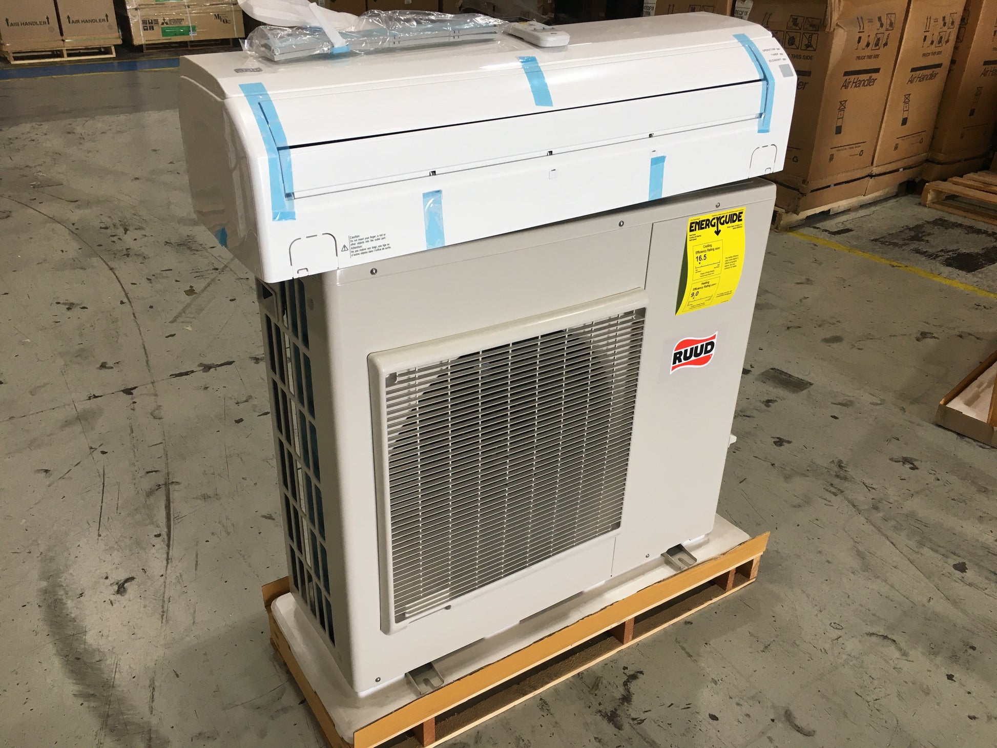 30,000 BTU SINGLE-ZONE INVERTER MINI SPLIT HEAT PUMP SET, 16.5 SEER 208-230/60/1 R-410A