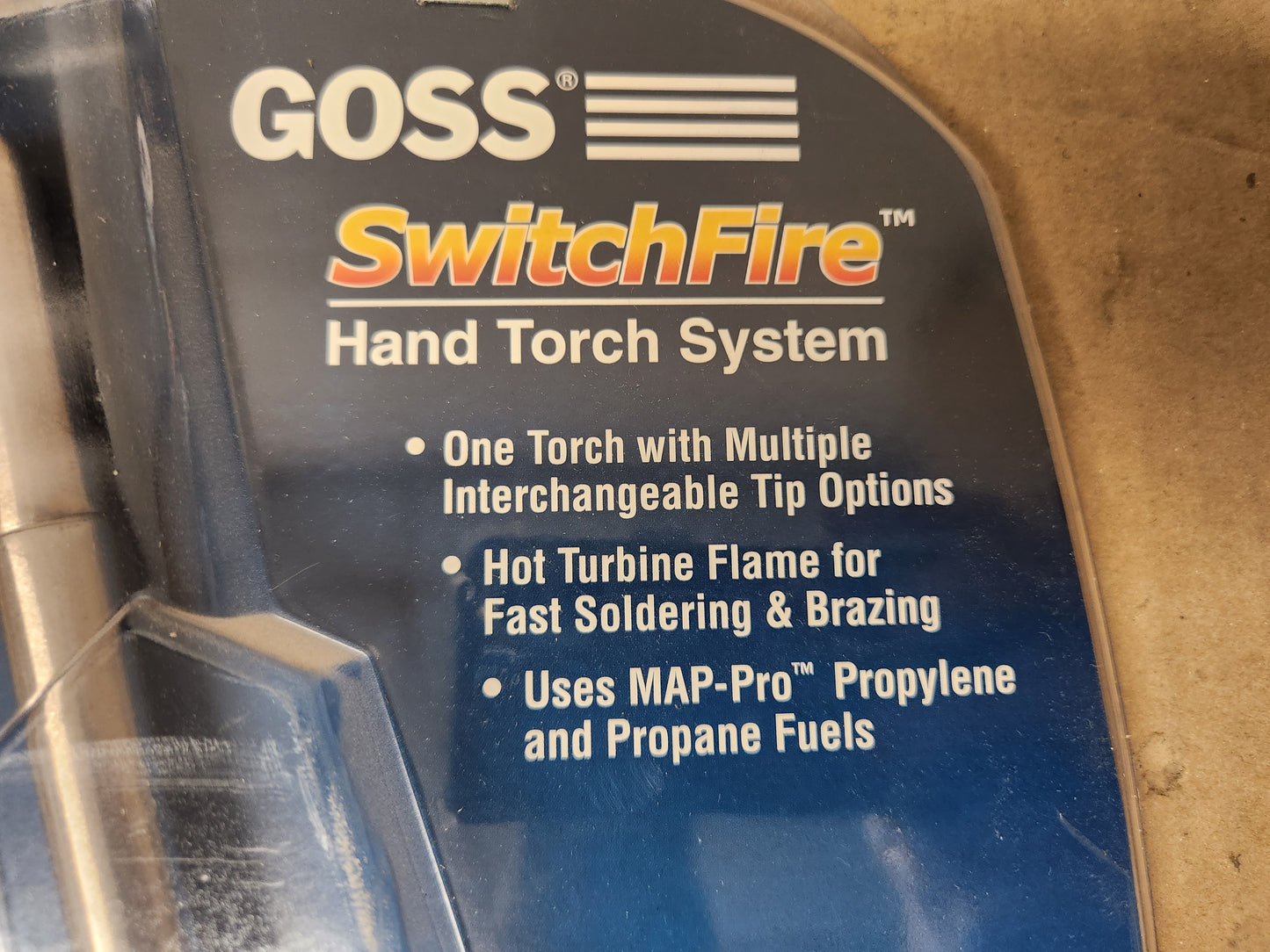 HAND TORCH WITH SINGLE MANUAL TIP