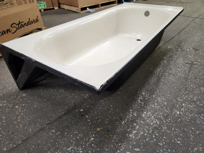 PRINCETON 60" X 30" SOAKER ALCOVE BATHTUB WITH LEFT DRAIN IN BONE