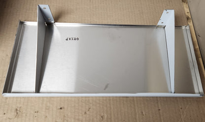 8" X 18" STAINLESS STEEL WALL SHELF