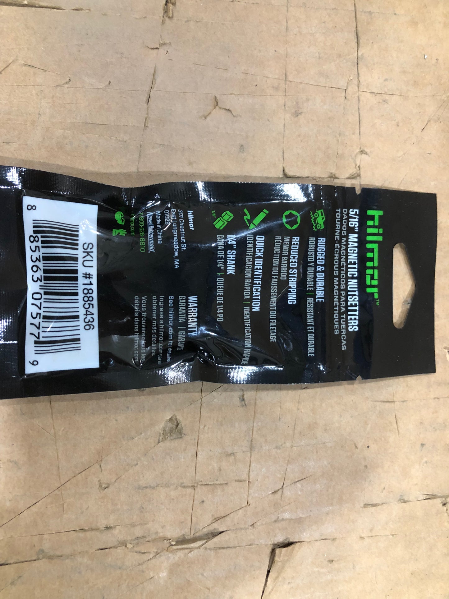 5/16" IMPACT MAGNETIC NUTSETTER 3 PER BAG