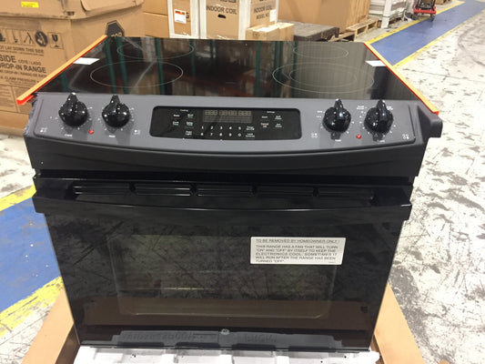 30" DROP-IN ELECTRIC RANGE; 208/240V, BLACK