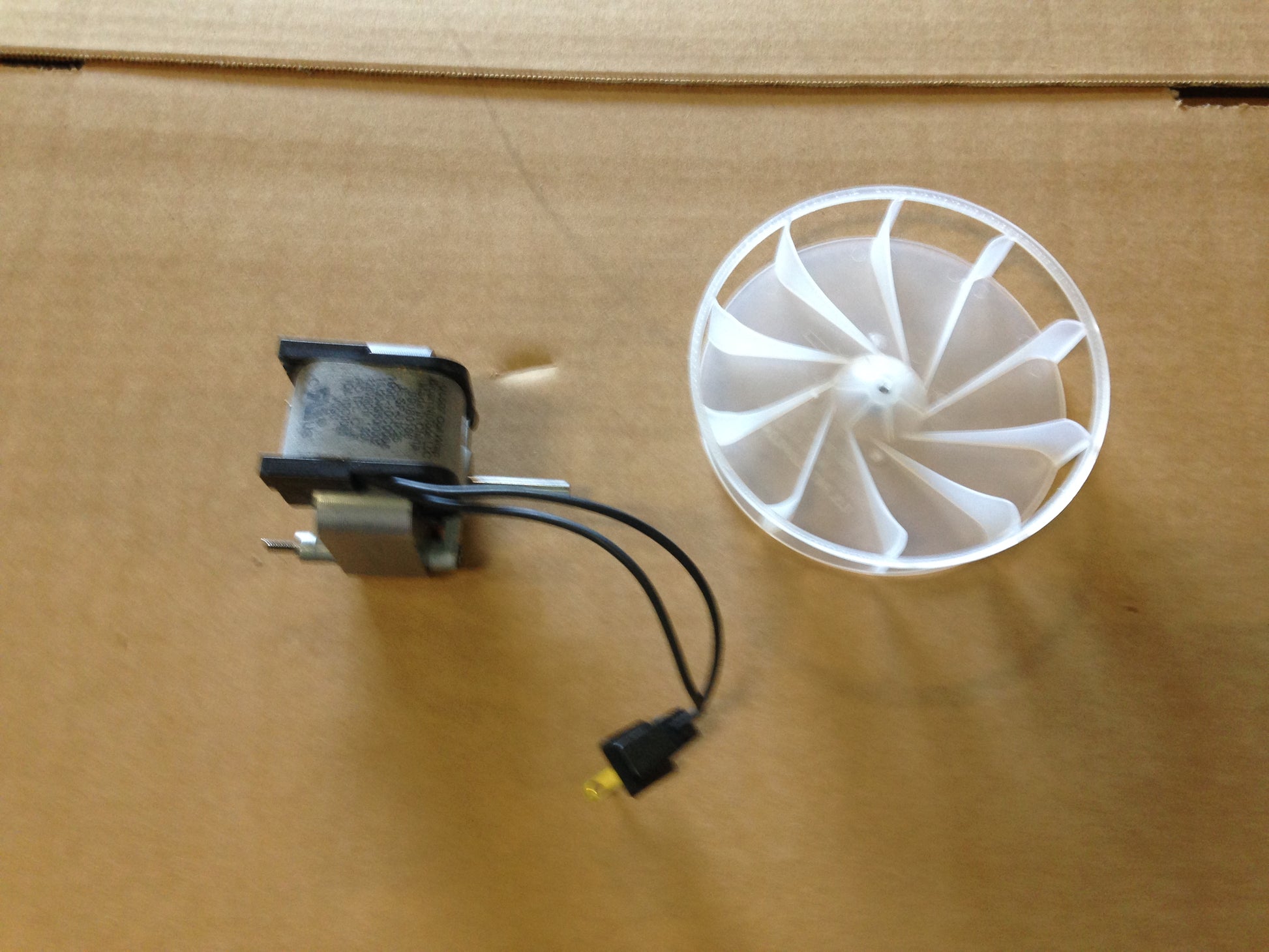 BATH VENT FAN MOTOR, 120/60, 1.02AMPS, CFM:70, SONES:3.5