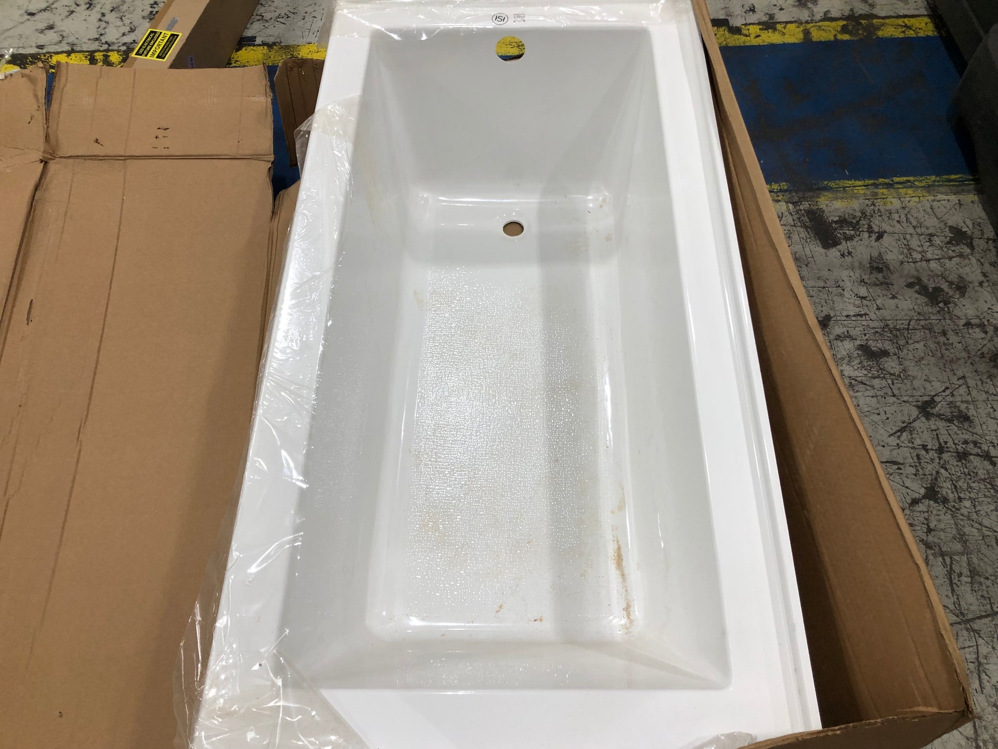 60" X 30" LEFT HAND BATHTUB