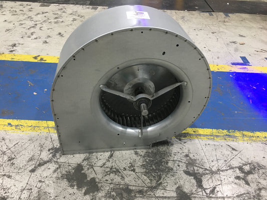 BLOWER HOUSING WITH WHEEL AND SHAFT