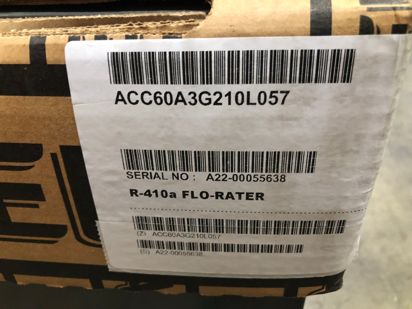 5 TON AC/HP UPFLOW/DOWNFLOW CASED "A" COIL R-410A CFM 1600