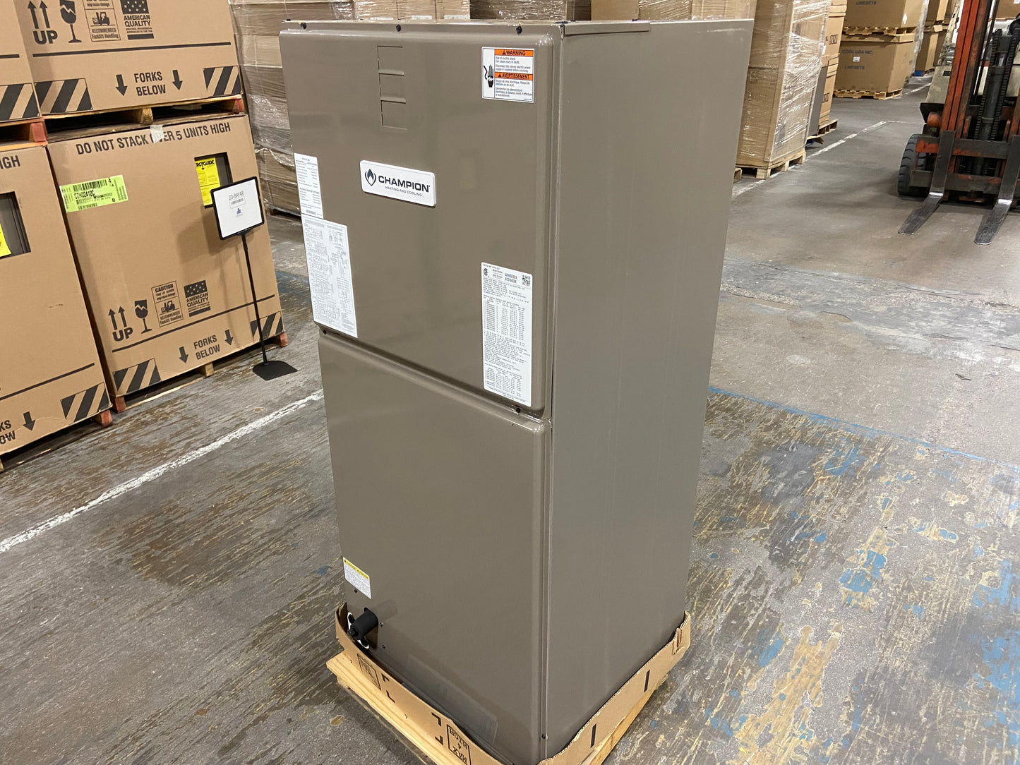 4 TON AC/HP "AFFINITY" SERIES MULTI-POSITION, VARIABLE SPEED ECM, COMMUNICATING FANCOIL, 20 SEER, 208-230/60/1, R-410A, CFM:1633  