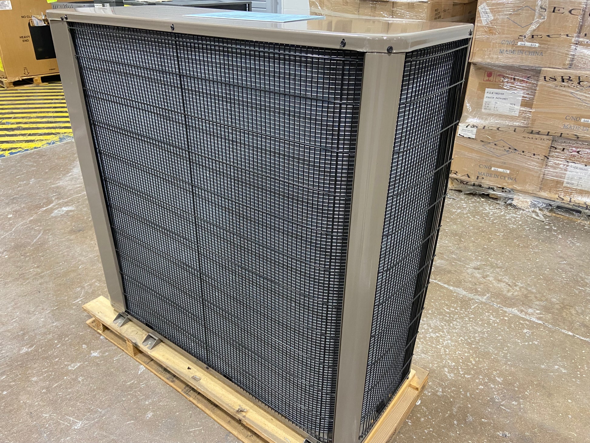 5 TON AC/HP HORIZONTAL DISCHARGE NON-COMMUNICATING SPLIT SYSTEM AIR CONDITIONER, 13 SEER, 208-230/60/3, R-410A