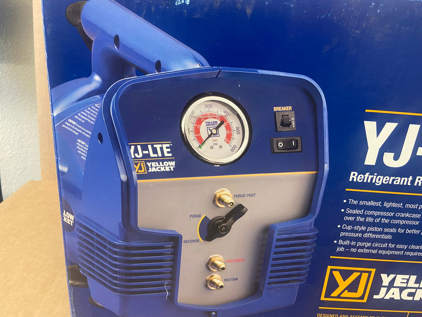 YJLTE REFRIGERANT RECOVERY SYSTEM Surplus City Liquidators