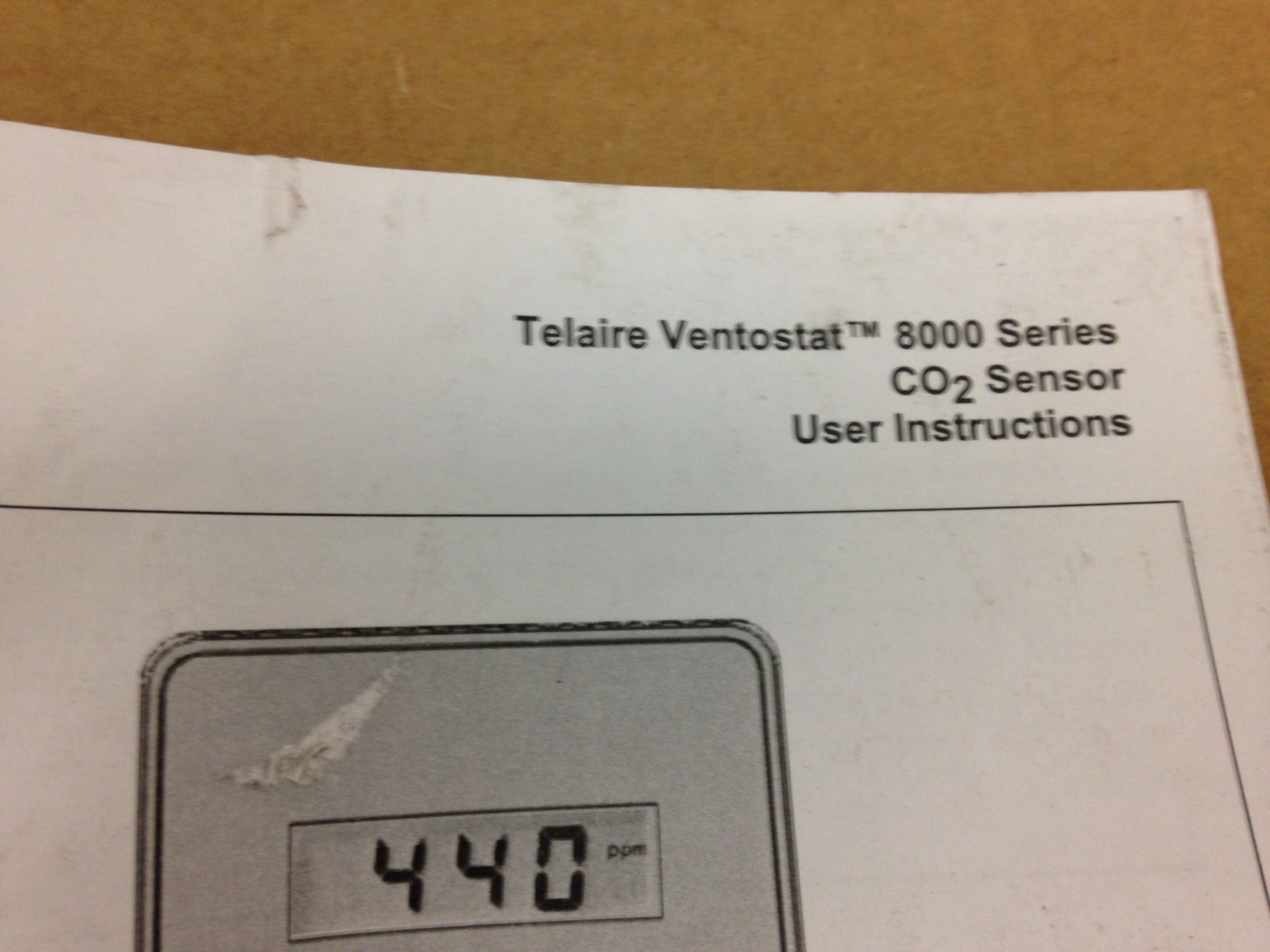 TELAIRE VENTOSTAT 8000 SERIES CO2 SENSOR, 24V – Surplus City