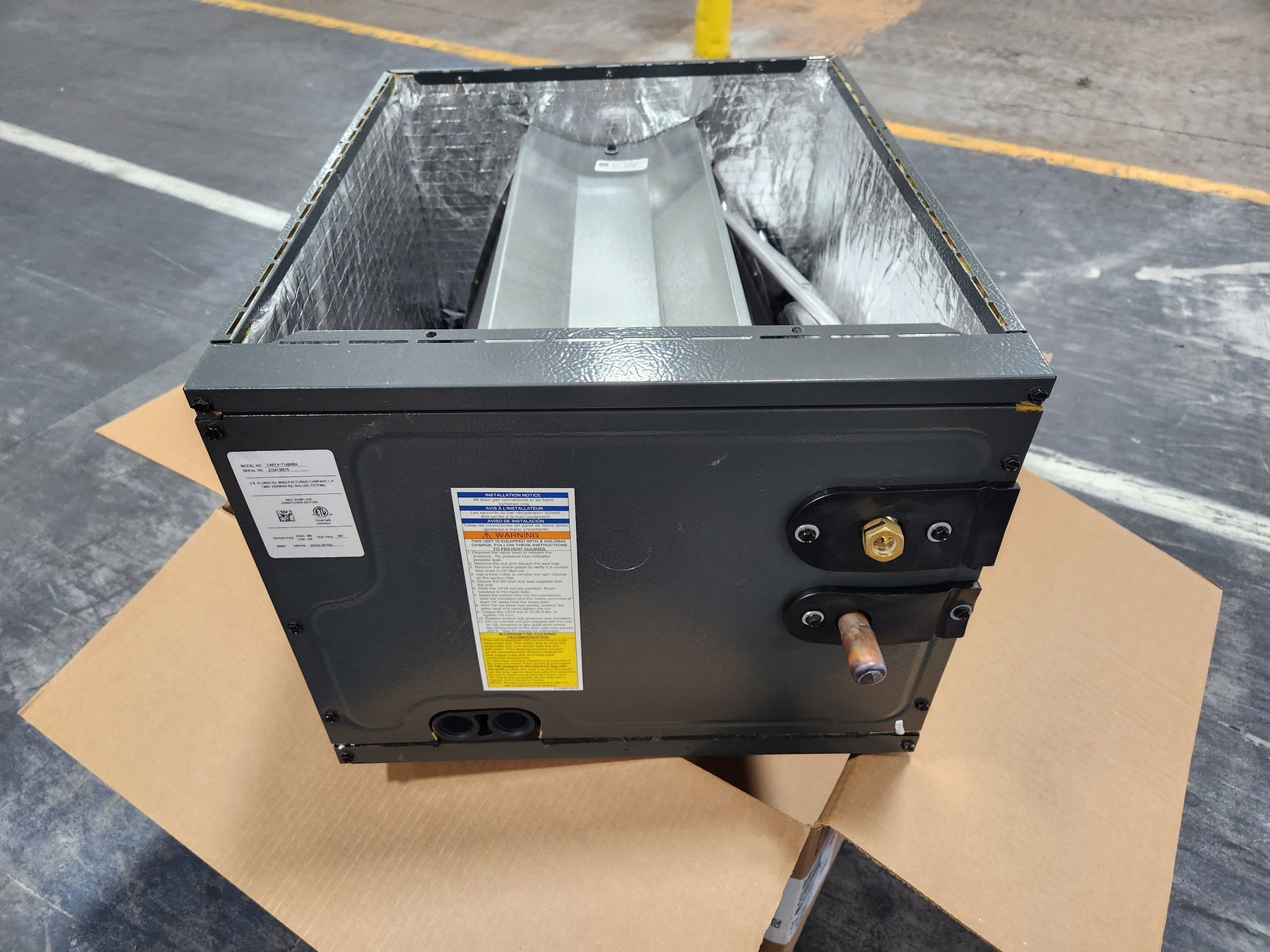 15 Ton Achp Upflowdownflow Cased Aluminum A Coil R22r 410a Surplus City Liquidators 7962