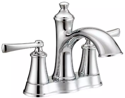 SOLVEX Centerset - Grifo para lavabo de baño de 2 asas SOLVEX Centerset - Grifo para lavabo de baño de 2 asas