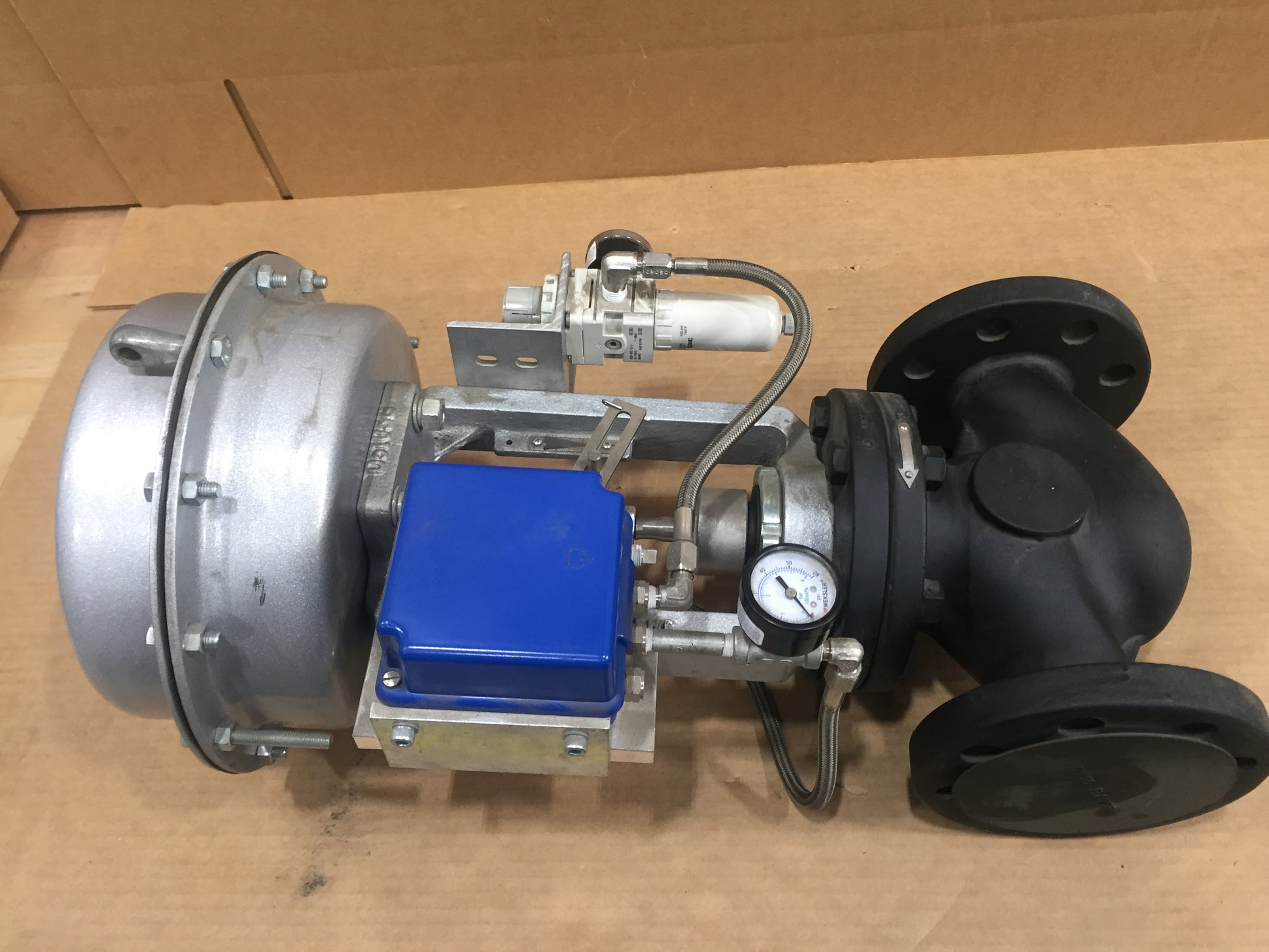 2" 300RF CV1500 SERIES ACTUATED CONTROL 2 WAY VALVE; 30MM STROKE