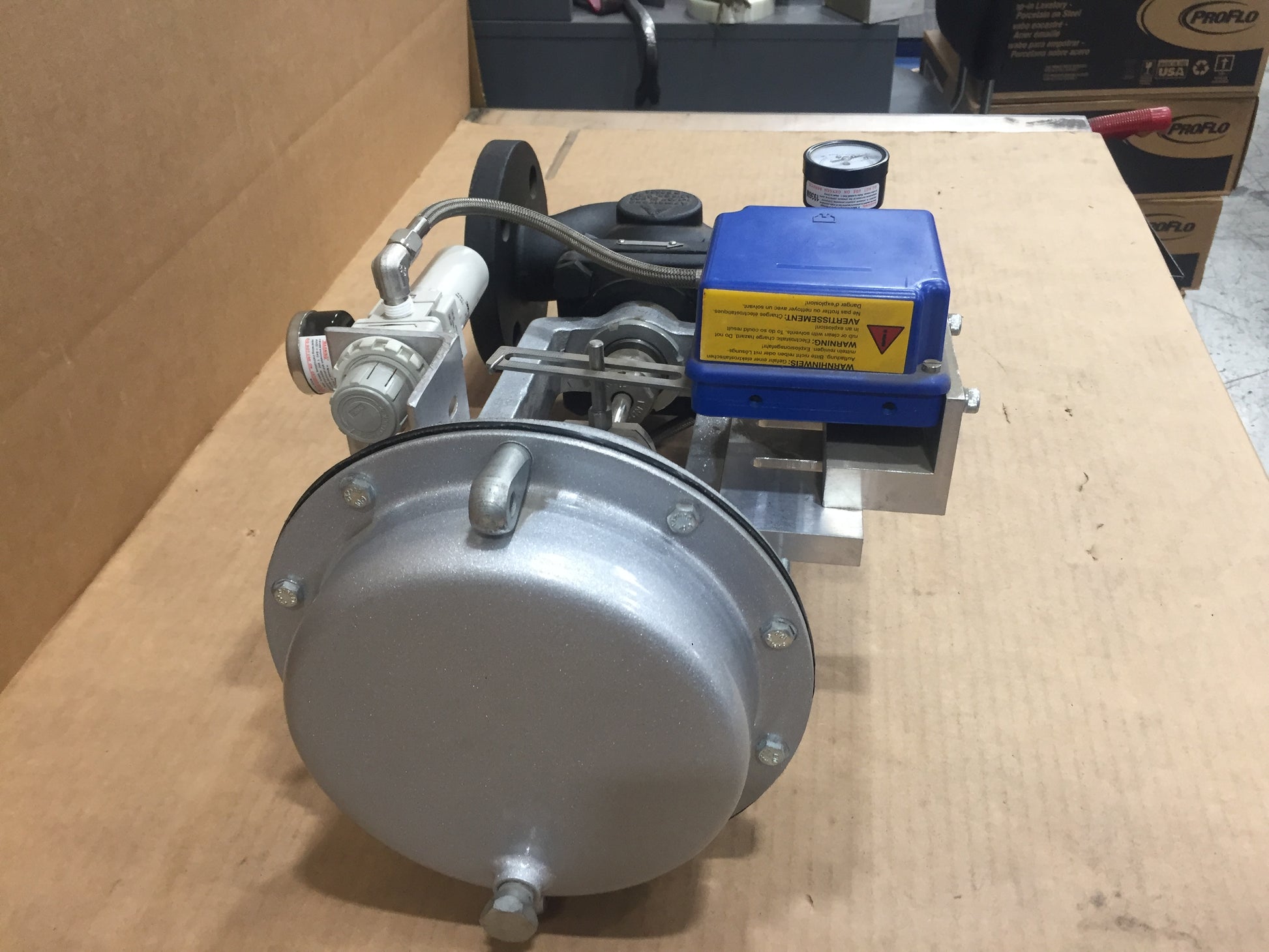 1-1/2" 300RF CV1500 SERIES ACTUATED CONTROL 2 WAY VALVE; 20MM STROKE