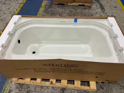 ACCORD 60" X 30" SOAKER ALCOVE BATHTUB WITH LEFT HAND DRAIN