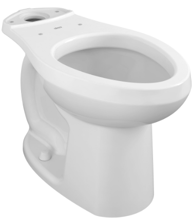 "COLONY" RIGHT HEIGHT ELONGATED TOILET BOWL ONLY; WHITE, 1.28-1.6 GPF