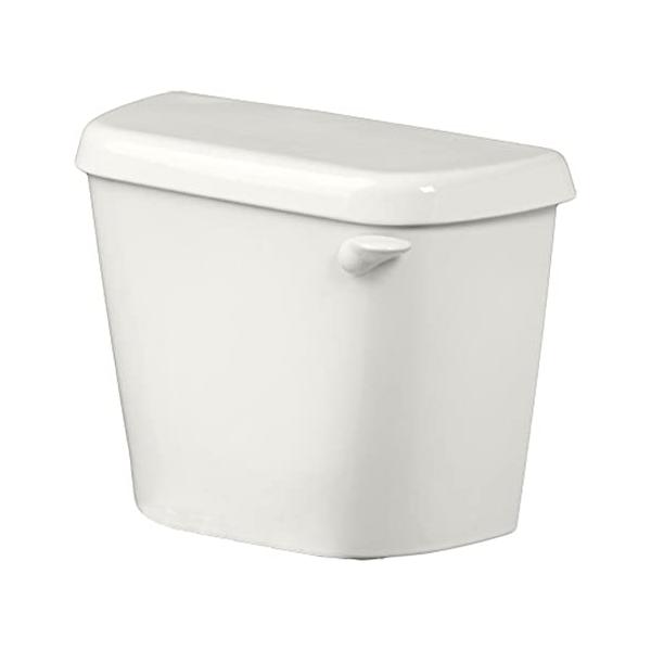 "COLONY" RIGHT HEIGHT TWO PIECE ELONGATED TOILET BOWL WITH TANK; WHITE, 1.28-1.6 GPF **LESS SEAT**