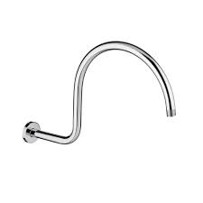 SHEPHERD'S HOOK SHOWER ARM - 16", POLISHED CHROME