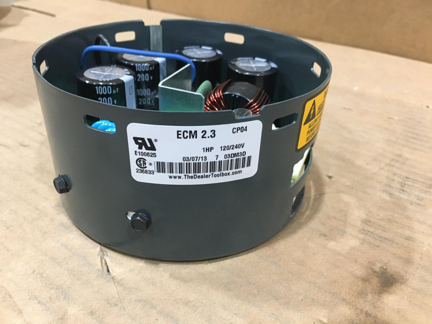 1 HP UNPROGRAMMED ECM CONTROL MODULE 120/240VOLT 