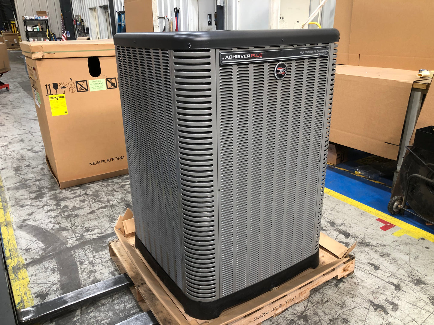 5 TON "ACHEIVER PLUS" SERIES 2 STAGE COMMUNICATING SPLIT SYSTEM AIR CONDITIONER; 208/230/60/1, R-410A, 17 SEER