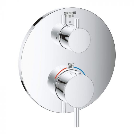  "ATRIO NEW" SINGLE FUNCTION 2-HANDLE THERMOSTATIC VALVE TRIM, CHROME