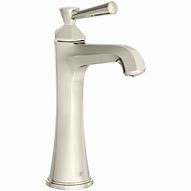 FITZGERALD MONOBLOCK VESSEL SINGLE HANDLE FAUCET PLATINUM NICKEL