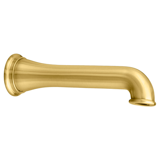 RANDALL WALL MOUNT BATHTUB SPOUT- SATIN BRASS