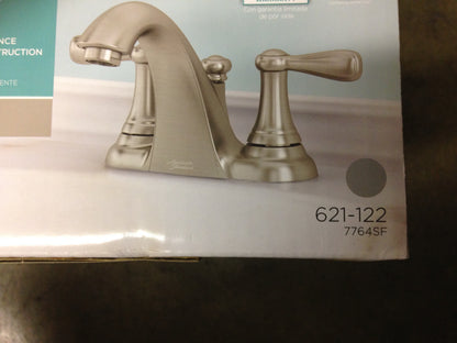 "MARQUETTE" 4" BATH FAUCET, SATIN NICKEL