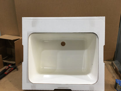 22 X 25 X 13 SELF RIMMING LAUNDRY SINK