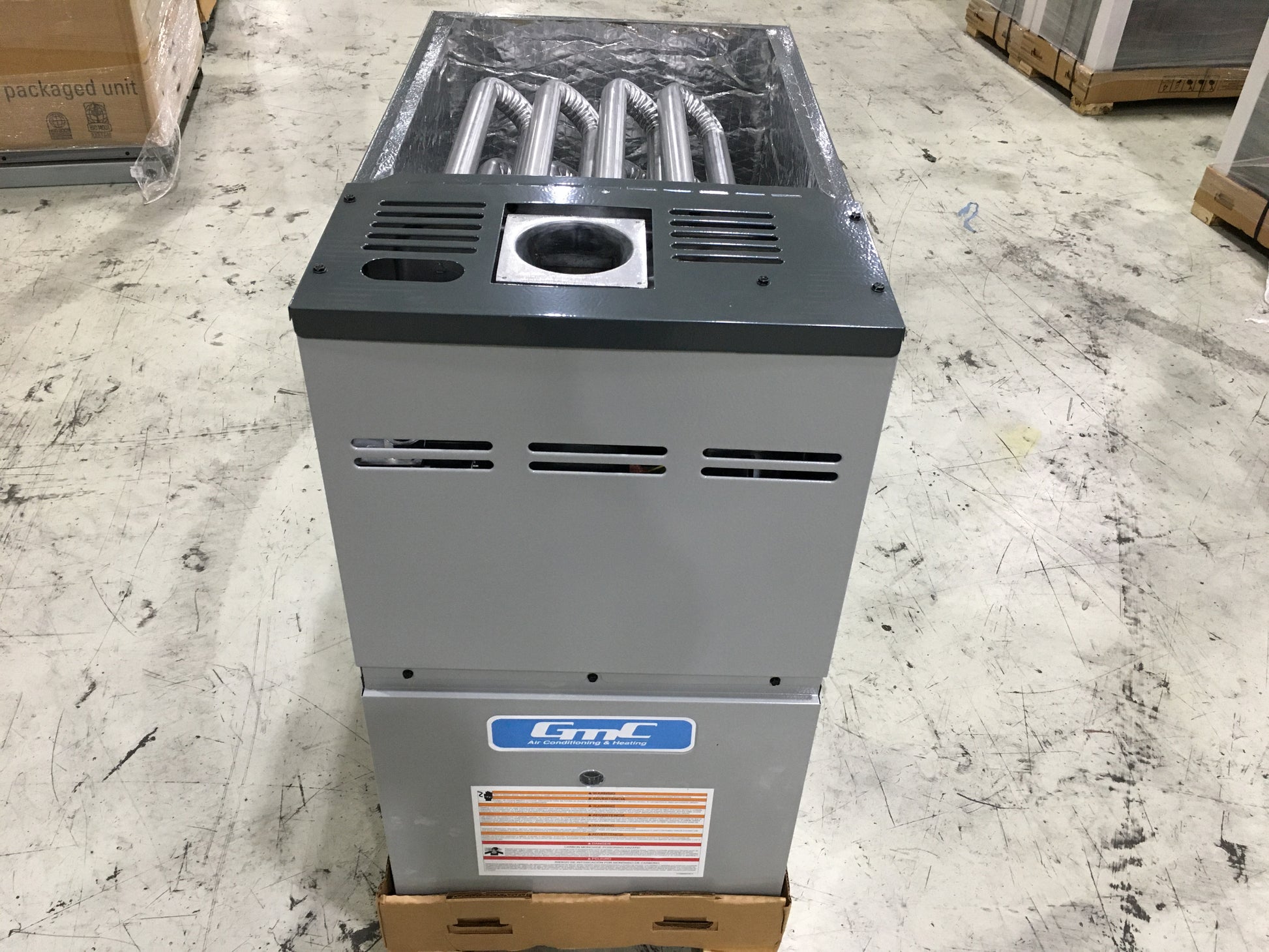 80,000 BTU SINGLE STAGE UPFLOW/HORIZONTAL ECM GAS FURNACE 80% AFUE 115/60/1 CFM:1600