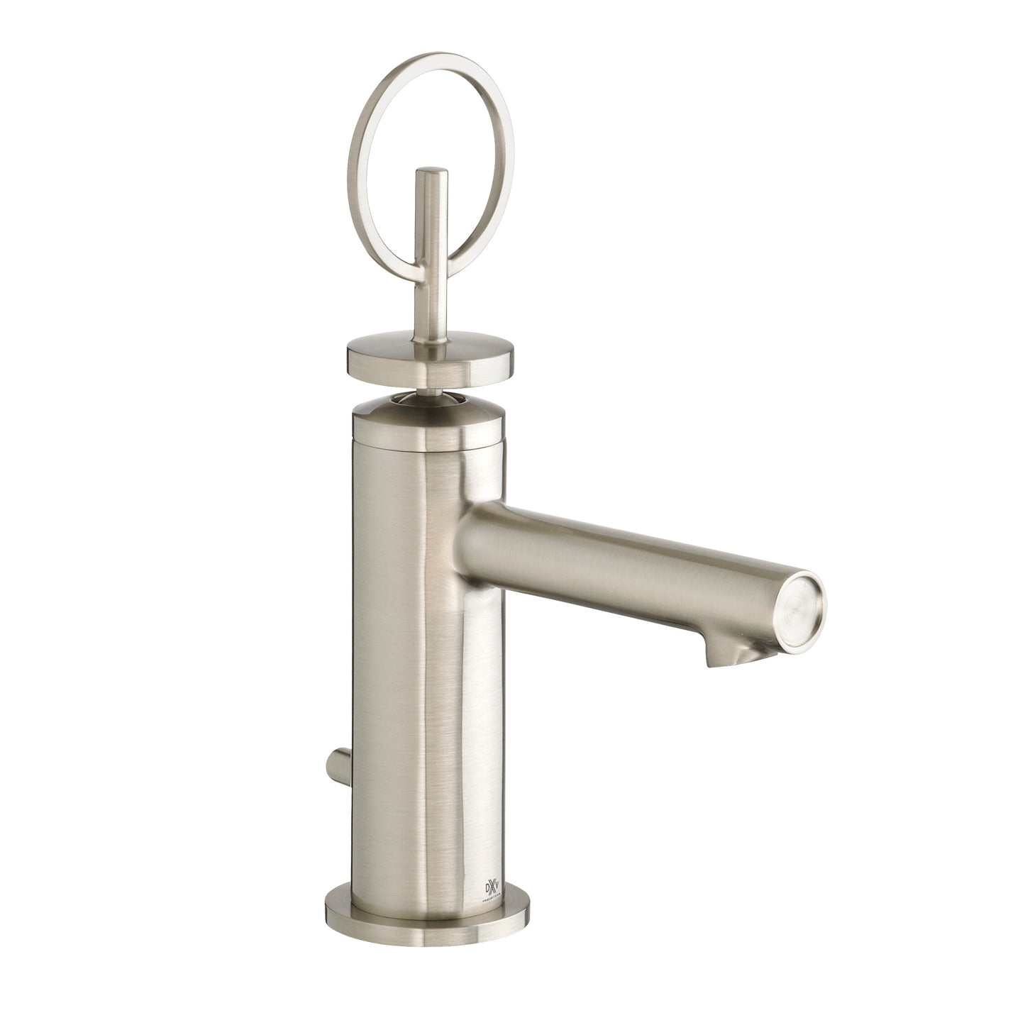 "PERCY" SINGLE CONTROL LOOP HANDLE,  BRUSHED NICKEL