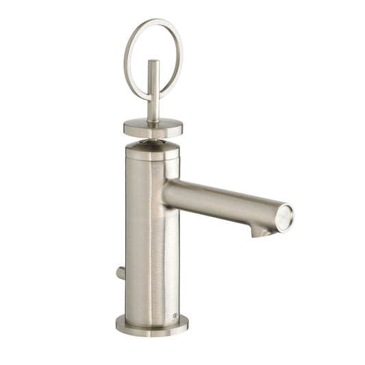 "PERCY" SINGLE CONTROL LOOP HANDLE,  BRUSHED NICKEL