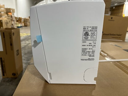 12,000 BTU WALL MOUNTED INVERTER INDOOR MINI-SPLIT HEAT PUMP UNIT, 16 SEER 115/60/1 R-410A CFM:436