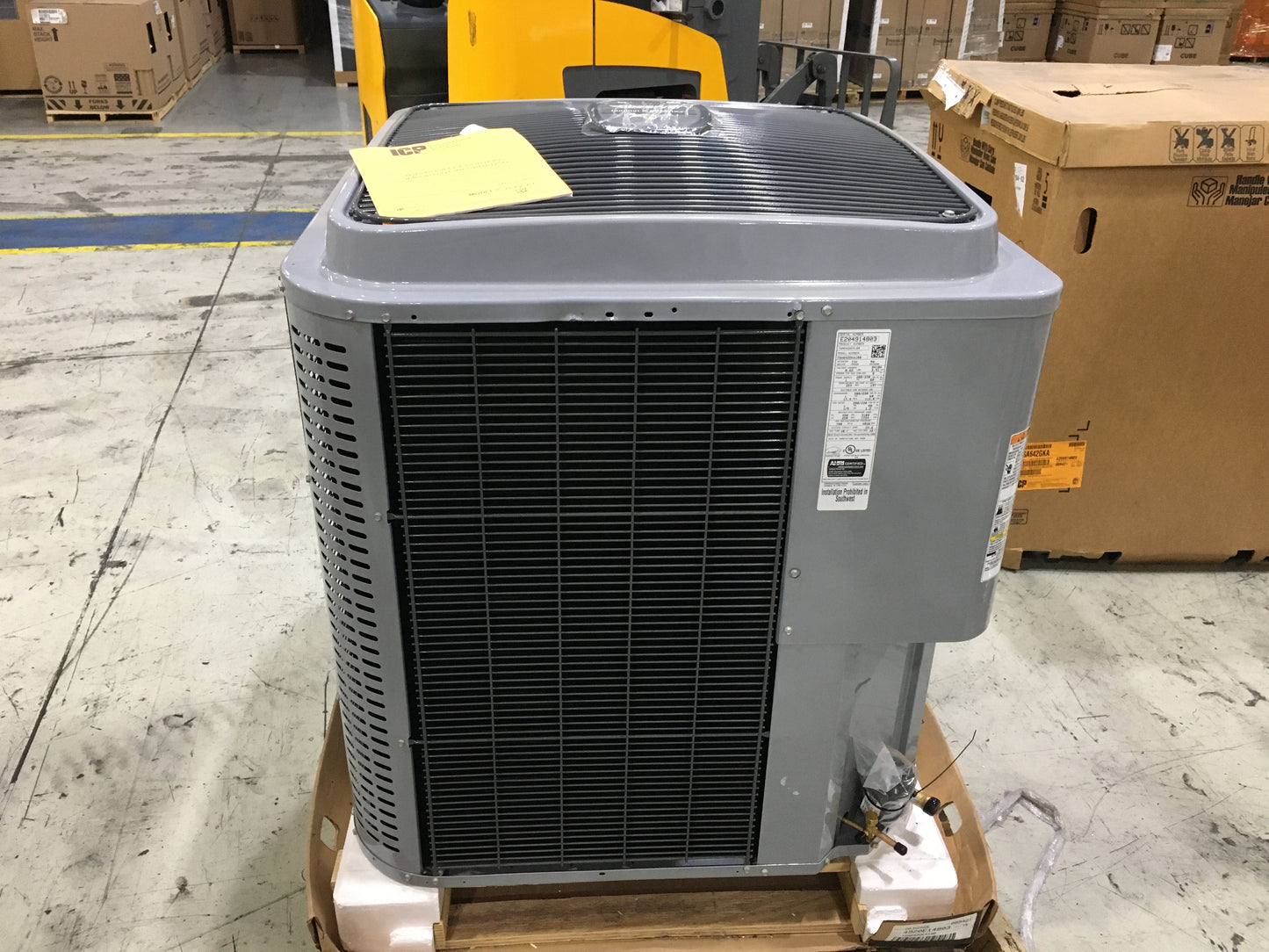 3 1/2 TON SPLIT SYSTEM SINGLE STAGE COMMUNICATING AIR CONDITIONER, 16 SEER, R410A, 208/230-1-60