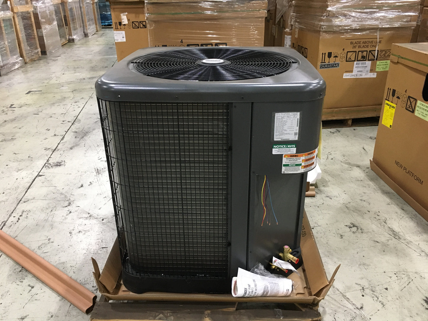 3.5 TON SPLIT SYSTEM HEAT PUMP 208-230/60/1 R-410A 15 SEER