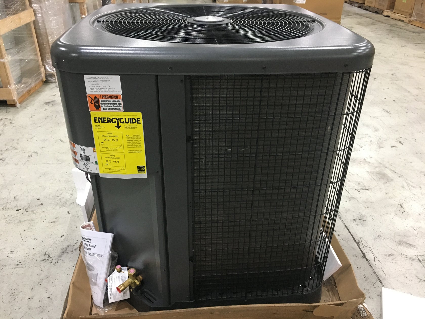 1 Ton Split System Heat Pump surpluscityliquidators.com