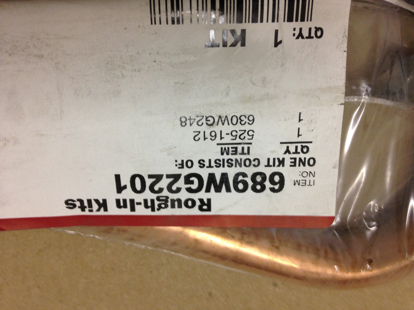 SIOUX CHIEF 689WG2201 1/2" EXPANSION PEX WATER CLOSET ROUGH-IN KIT W/LOCK BLOCK FOR 16" STUD BAYS