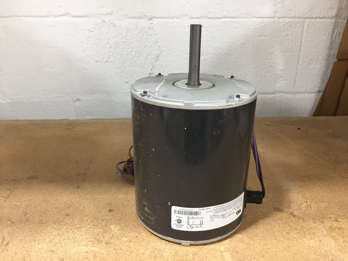 3/4 HP CONDENSOR FAN MOTOR 380-415-460/50-60/1