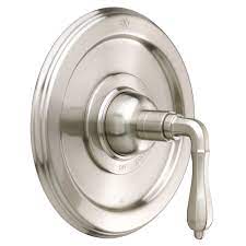 ASHBEE PRESSURE BALANCE SHOWER VALVE TRIM LEVER HANDLE, PLATINUM NICKEL