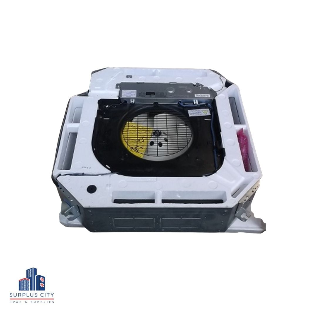 23,000/2 TON SINGLE-ZONE INDOOR CEILING CASSETTE FANCOIL MINI-SPLIT, 14 SEER 208-230/60/1 R-410A