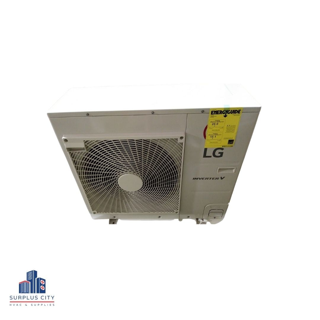 1-1/2 TON INVERTER TYPE SINGLE-ZONE OUTDOOR/4-WAY CEILING CASSETTE INDOOR MINI-SPLIT HEAT PUMP SYSTEM, 20 SEER 208-230/60/1 R-410A CFM:565