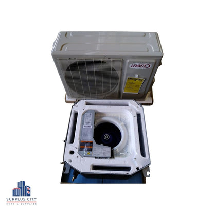 3/4 TON INVERTER TYPE SINGLE-ZONE OUTDOOR/NON-DUCTED CASSETTE INDOOR MINI-SPLIT HEAT PUMP SYSTEM, 19 SEER 208-230/60/1 R-410A CFM:375